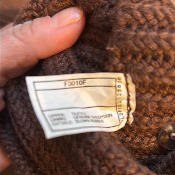 UGG Australia 1967 Candy ll Knit Sweater Knit Boots Chocolate Brown Size 5 - Picture 11 of 12